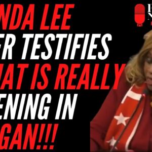 Dr. Linda Lee Tarver Testifies to What is Really Happening in Michigan!!!