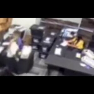 Watch Two GA Poll Workers Each Pass the Same Stack Of Ballots Through The Machine THREE Times