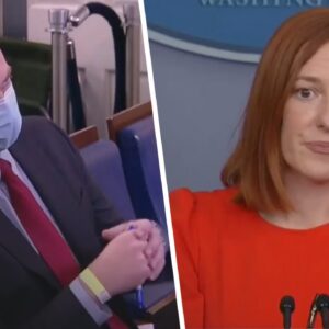 Reporter Leaves Biden’s Press Sec. STUNNED When He Points Out Their Hypocrisy On Masks