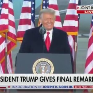 Trump: "We'll Be Back In Some Form"