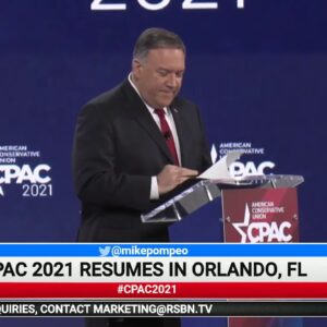 Fmr. Secretary of State Mike Pompeo Full Speech at CPAC 2021 2/27/21