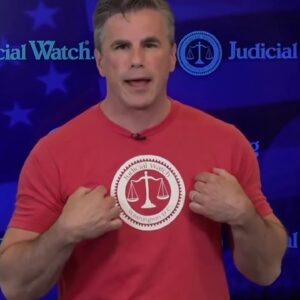 Leftists Can't Cancel THIS! Get YOUR Official Judicial Watch Shirt Now!