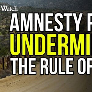 Just Say NO to Biden's "Dangerous & Illegal" Amnesty Push!