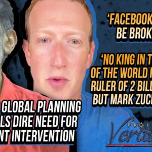 KING ZUCK: Facebook Global Planning Lead Reveals Dire Need For Government Intervention In Facebook