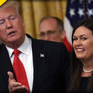 EPIC! Trump Surprises EVERYONE With UNEXPECTED Appearance for Sarah Huckabee Sanders