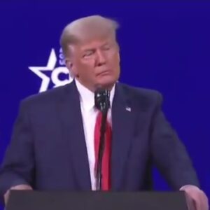 Trump Says He Might Just "Decide To Beat Them A Third Time" And "We Will Win" During CPAC Speech