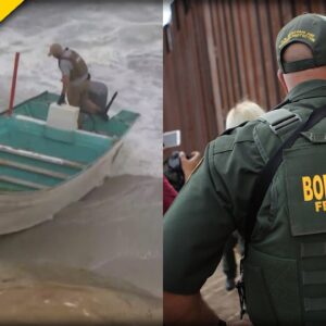 Border Patrol Makes Massive Arrest After Smuggling Boat Capsizes Trying to Get Into America