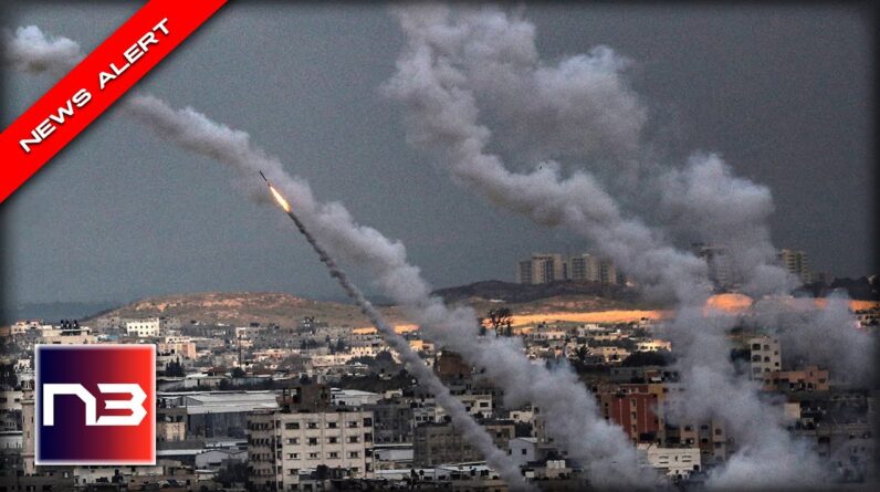 BREAKING: HUNDREDS of Rockets Rain Down on Israel - Escalation as People Frantically Take Cover