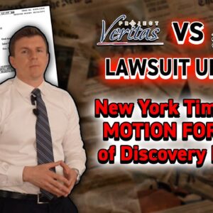 UPDATE: New York Times FILES MOTION FOR STAY of Discovery Process in Veritas’ Defamation Case