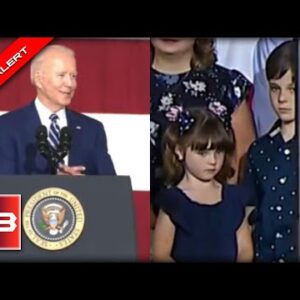 Creepy Joe INSTANTLY Regrets Fawning Over Little Girl, Obsessing Over Her Hair and Crossed Legs