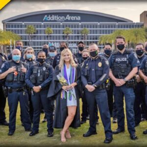 Florida Police Department Makes College Graduation Memorable for Fallen Officer’s Daughter