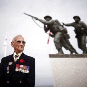 scaled back ceremonies commemorate 77th anniversary of d day