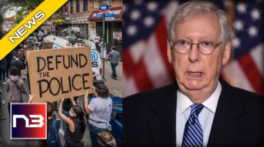 WATCH Mitch McConnell UNLEASH on Dems who Want to Defund the Police