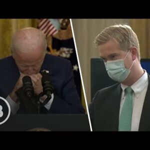 Biden CRUMBLES When He Calls on Reporter Not on Pre-Approved List