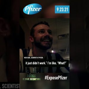 SHOCK VIDEO: Pfizer Scientist admits Pfizer Covid vaccine "just doesn't work" in some people