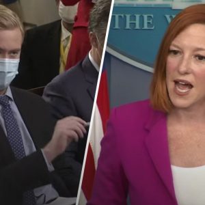 Psaki SNAPS When Reporter Catches Her Lying About Biden Going to the Border