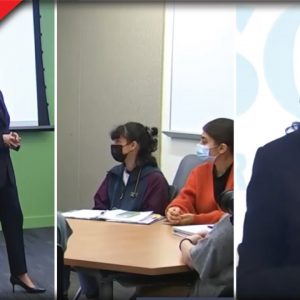 Kamala Harris Confronted About “Genocide” By Student, Gives Cringeworthy Response