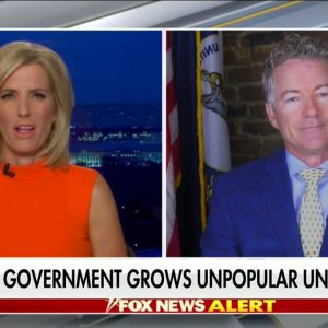 Dr. Rand Paul Joins Laura Ingraham to Discuss Big Government and January 6th Investigation