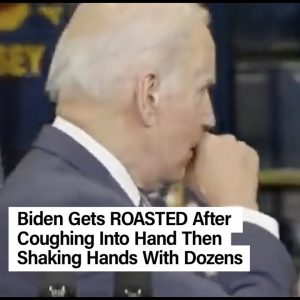 Biden Gets ROASTED After Coughing Into Hand Then Shaking Hands With Dozens