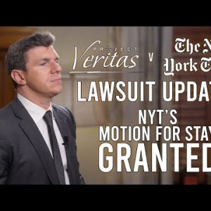UPDATE: NYT Motion for Stay GRANTED in Veritas Defamation Lawsuit, NYT Deposition tapes TOMORROW