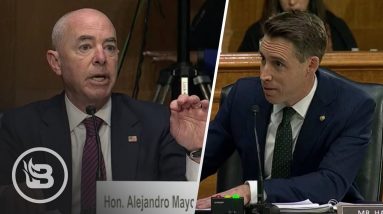 Hawley Leaves DHS Sec. Mumbling After He Asks How Involved Kamala Is at the Border