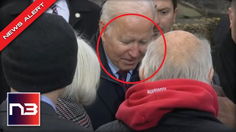 Gross! You Won’t Believe What Biden Had on His Face in the Middle of a Crowd