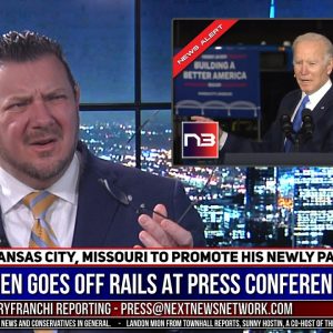 Not Again! Biden Goes Off Rails At Press Conference Promoting Infrastructure Bill