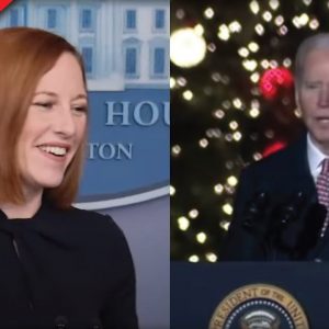Psaki Announces That Biden “Saved Christmas”