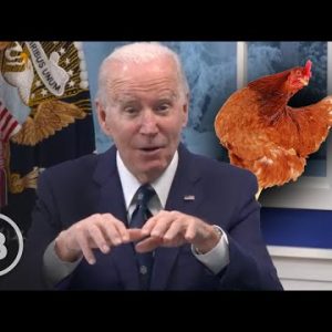 Biden's Brain BREAKS When He Goes Off Script to Talk About Chickens and Inflation
