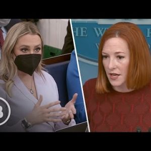 Psaki PANICS When Reporter Fact Checks Her in Real-Time on Proof of Vaccination