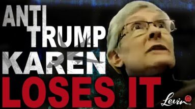 Anti Trump 'Karen' LOSES IT on Airplane | @LevinTV