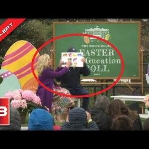 Jill Forced To Read For Joe At Easter Event, As Easter Bunny Stops Him From Speaking At All