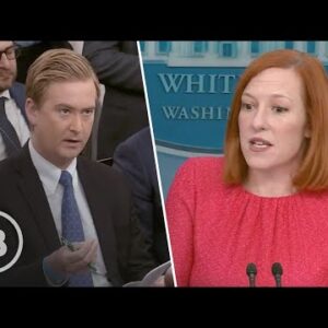 Psaki SHOCKED When Doocy Uses Illegal Aliens Number Her Own Admin Came Up With