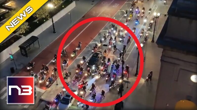 Ring Of Fire LIGHTS Up Chicago In Viral Video As Drag Racers Surround Crowd With Donuts
