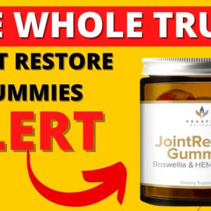 🔴 JOINT RESTORE GUMMIES REVIEW - Does Jointrestore Gummies Work? Jointrestore Gummies Is Good