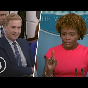 Press Sec. Left SPEECHLESS When Doocy Fact-Checks Her on Gas Prices