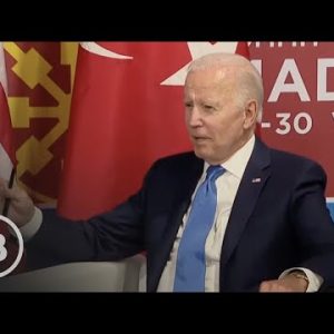 Chaos Begins As Biden Sits in Silence While Reporters Try To Simply Ask Questions