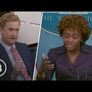 Doocy Turns Press Sec. Into a STUTTERING MESS When He Catches Her Lying About Gas Prices