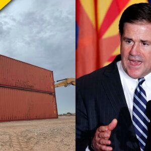WATCH! Huge Gap in Wall Closed! Doug Ducey Points to Successful Strategy
