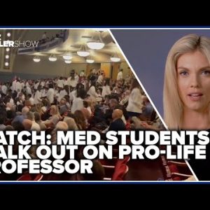 WATCH: Med students walk out on pro-life professor
