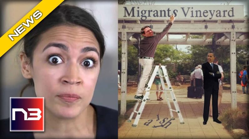AOC Gives BIZARRE Reaction About Illegals At Martha’s Vineyard As They're Shipped To Emergency Camps