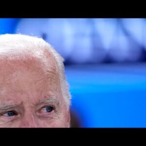 ‘Too early to make that kind of decision’: Biden questioned on 2024 election run