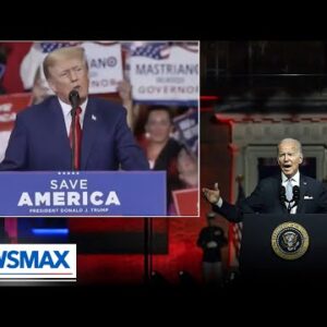"Red lighting like the devil" | Trump responds to Biden's speech