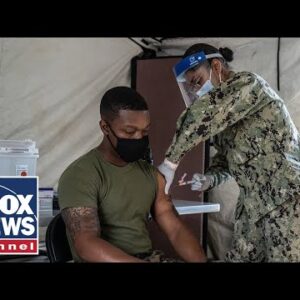 Kilmeade confronts Biden spokesman over military vaccine mandate