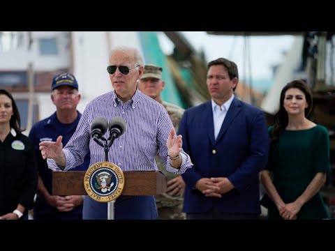 'Mouth-watering moment': Biden and DeSantis put on show of unity