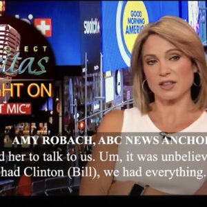 3 Years Ago, ABC's Amy Robach Was Caught On Hot Mic Exposing How Network Buried The Epstein Story
