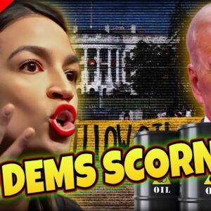 AOC Flips Out After Biden Pulls Out His Pen With U-Turn on Promise To his Own Party