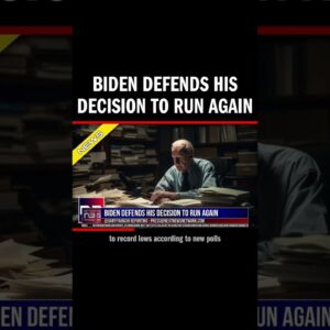 Biden Defends His Decision to Run Again