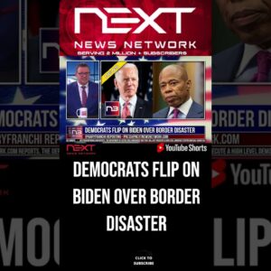 Democrats Flip on Biden Over Border Disaster #shorts