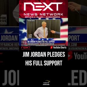 Jim Jordan Pledges his FULL SUPPORT #shorts